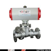 氣動三通Y型球閥